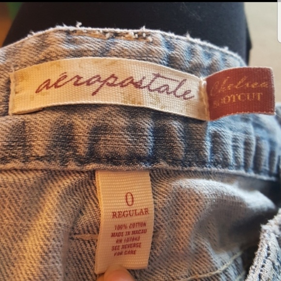 Aeropostale Distressed Jeans Chelsea Boot Cut - Picture 6 of 6